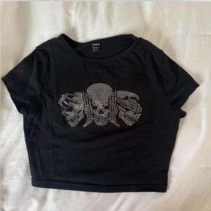 SHEIN Black Casual Top